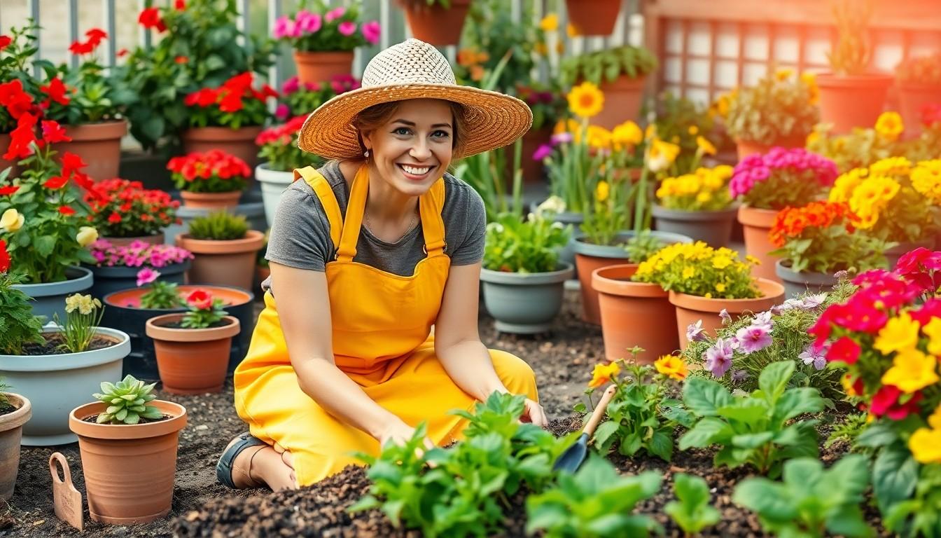 dollar tree garden supplies